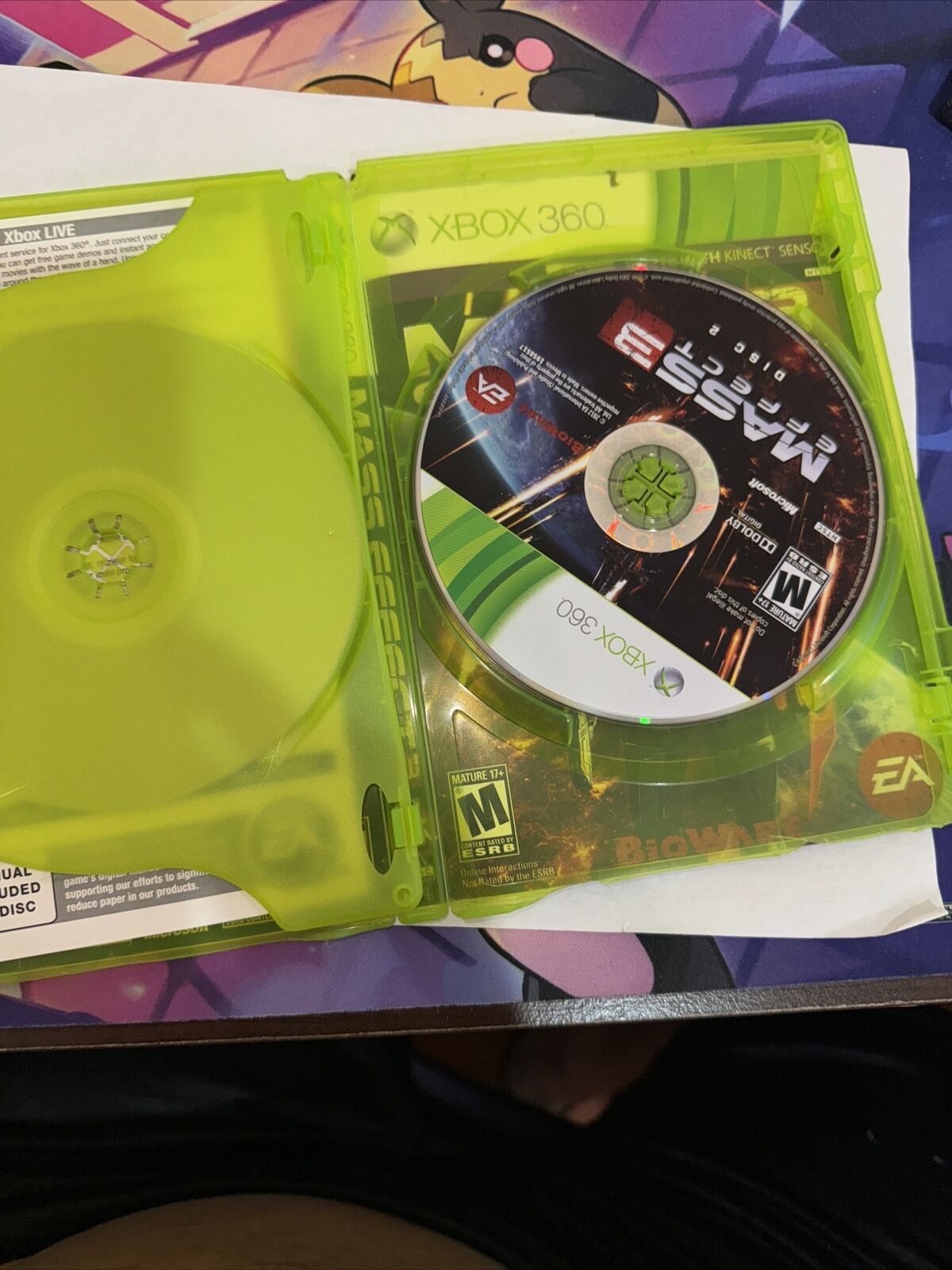 Mass Effect 3 (Microsoft Xbox 360, 2012)