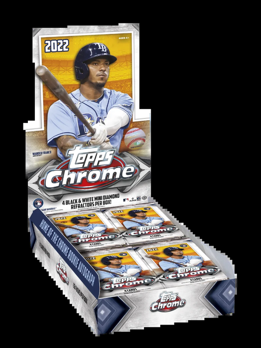 MLB  2022 Chrome Sonic Baseball Trading Card HOBBY LITE Box (16 Packs)