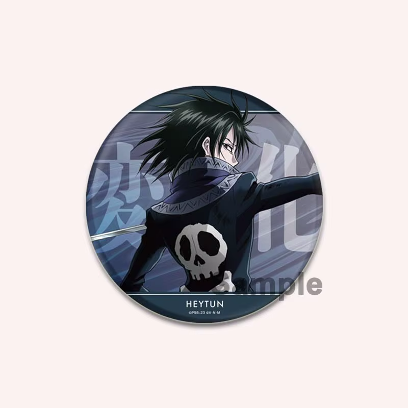 Anime Hunter X Hunter Brooches Gon Killua Kurapika Leorio Cartoon Pins Backpack 