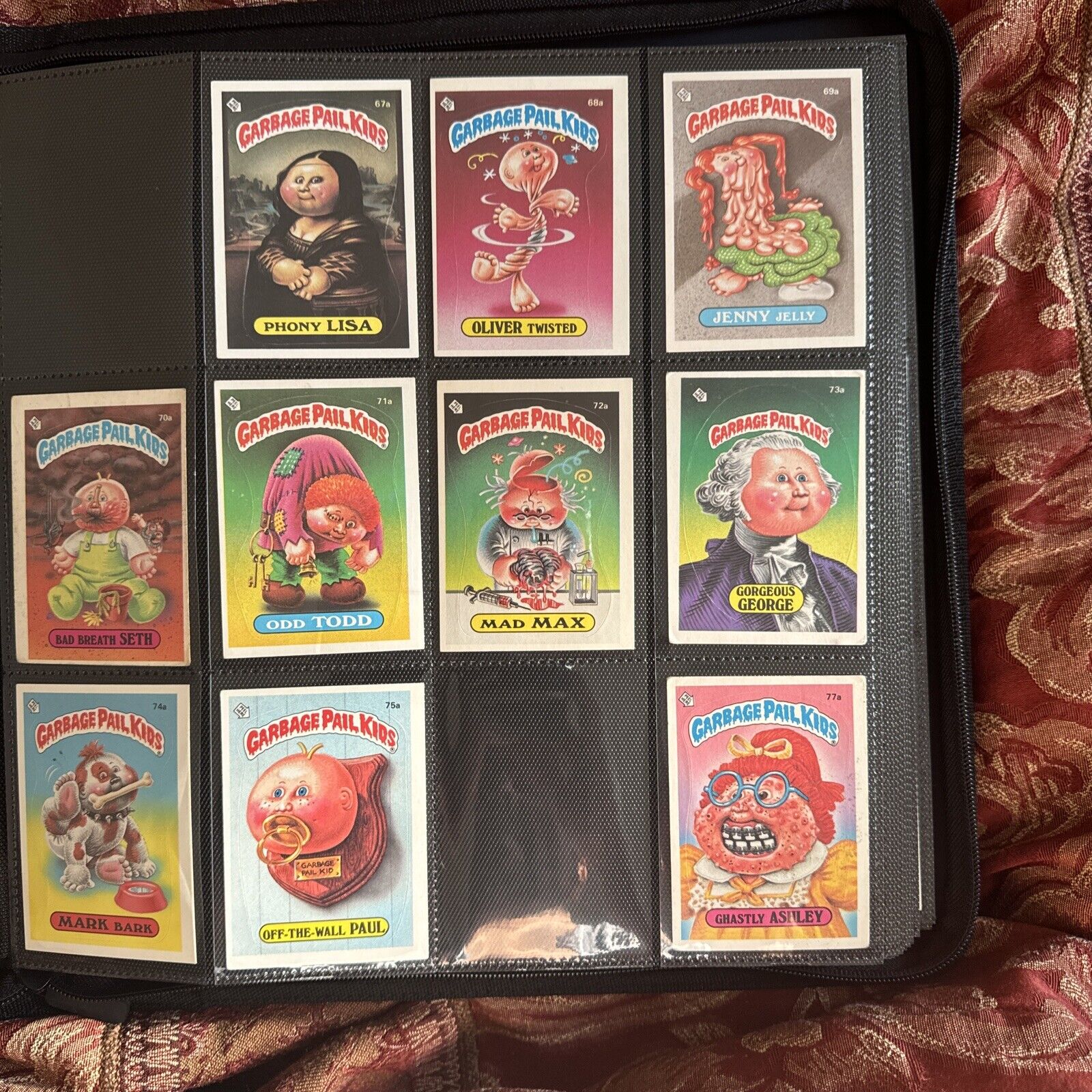 Lot of 424 (1985-1987) Vintage Garbage Pail Kids Sticker Cards - No Duplicates!