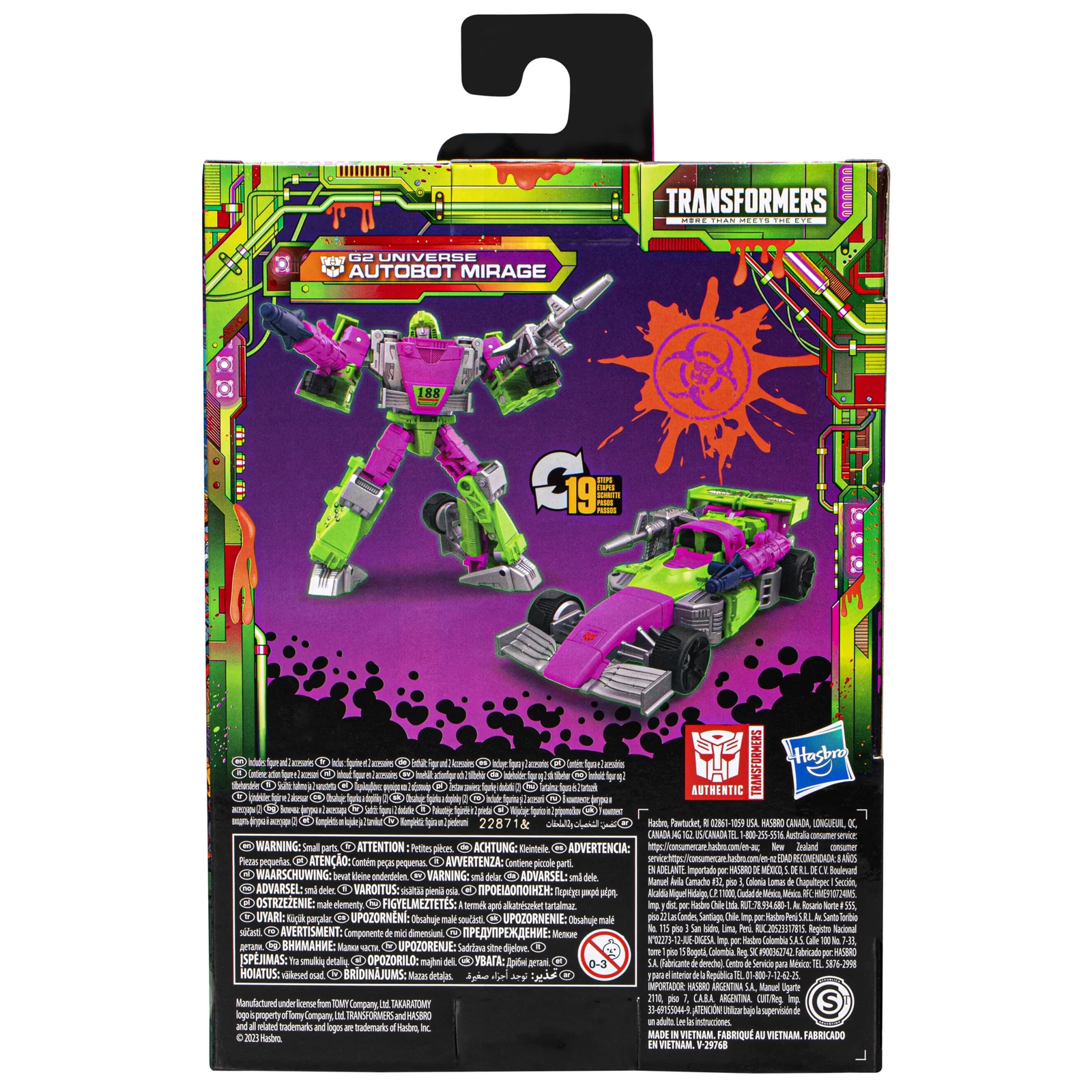 Legacy Evolution G2 Autobot Mirage Toy, 5.5" Action Figure