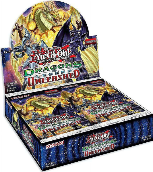 Yugioh Dragons of Legend Unleashed Booster Box (24 Packs)