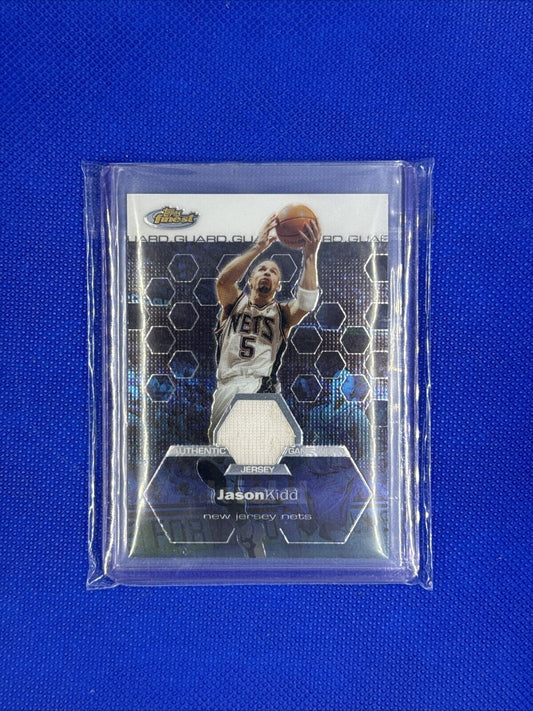 2002-03 Topps Finest Jason Kidd Game-Worn Jersey /999 Nets Mavericks
