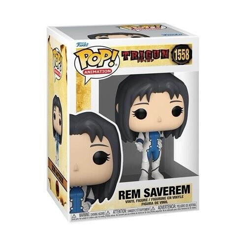 Funko Pop! Animation: Trigun - Rem Saverem Vinyl Figure 1558 NIB New