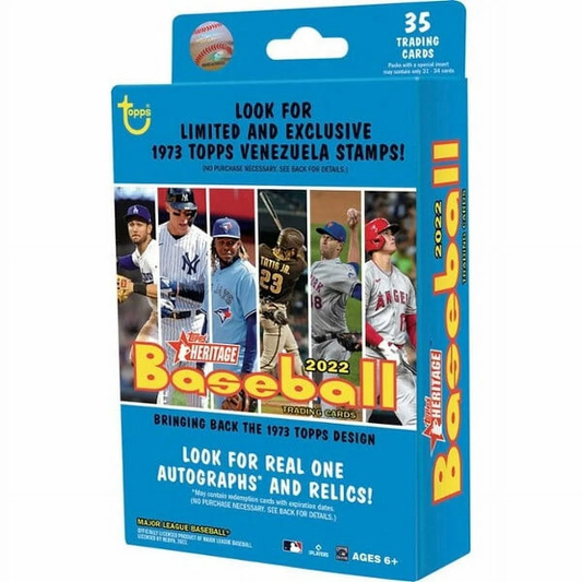 2022  Heritage MLB Baseball Hanger Box