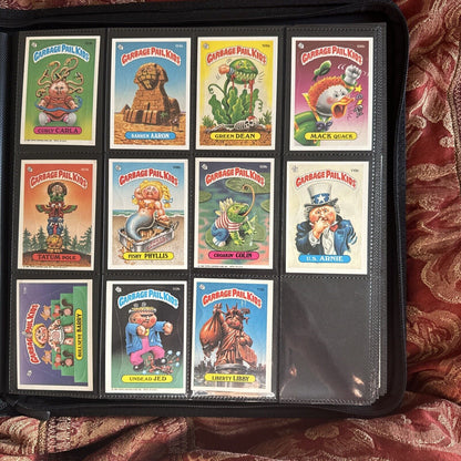 Lot of 424 (1985-1987) Vintage Garbage Pail Kids Sticker Cards - No Duplicates!