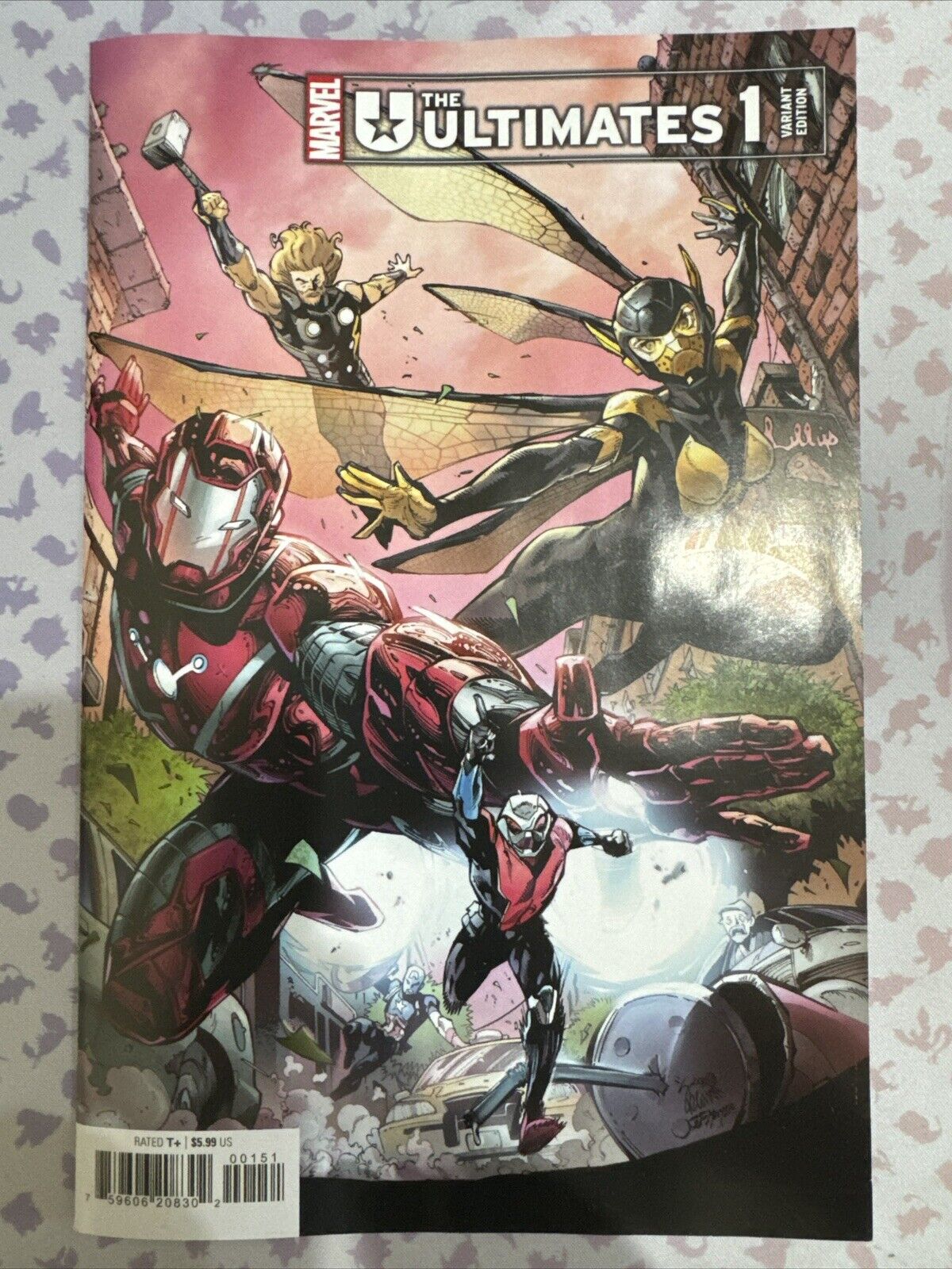 ULTIMATES # 1  STEGMAN VARIANT   NM+  MARVEL COMICS 2024