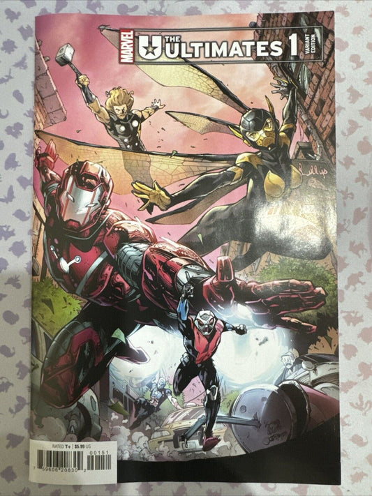 ULTIMATES # 1  STEGMAN VARIANT   NM+  MARVEL COMICS 2024