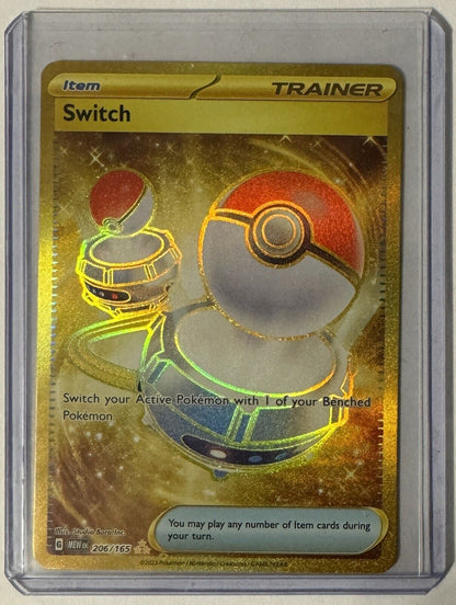 Pokémon TCG Switch Scarlet & Violet-151 206/165 Holo Hyper Rare