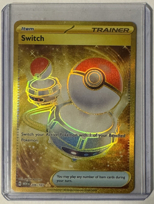 Pokémon TCG Switch Scarlet & Violet-151 206/165 Holo Hyper Rare