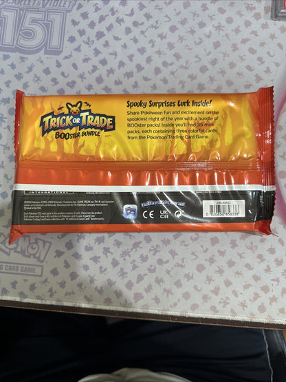 Two (2) Pokemon Halloween 2024 Trick or Trade BOOster Bundle 35 Pack Sealed