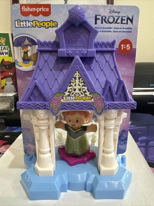 Fisher Price Little People - Disney Frozen - Anna in Arendelle Portable Playset