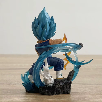 Hot Dragon Ball Z Anime Figure Q Version Vegeta 11CM Action Figure Collection Fi