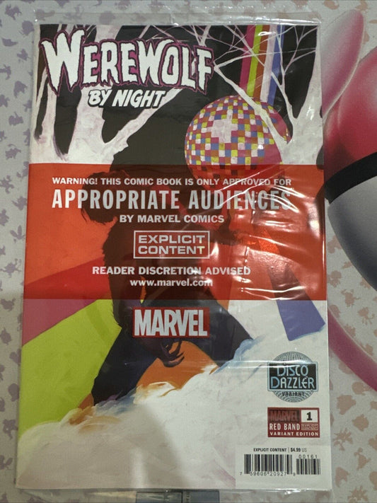 Werewolf by Night Red Band #1 Wilson variant Sealed NM Wow Disco Dazzler