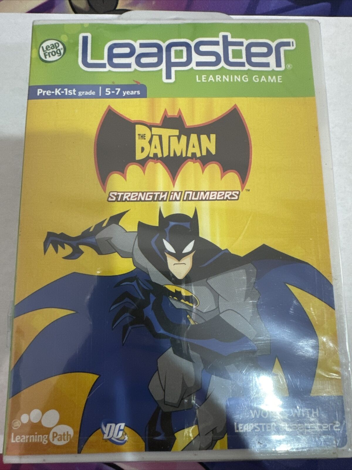 NEW Leapfrog Leapster - The Batman: Strength In Numbers - Pre K-1st Grade