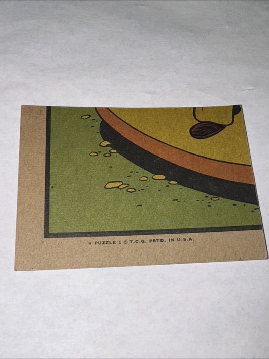 Bazooka Joe and His Gang Puzzle #1  Card # 418