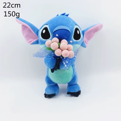 Anime Lilo & Stitch Couple Models Cartoon Stuffed Plush Dolls Anime Plush Baby T