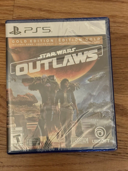 Star Wars Outlaws Gold Edition (PS5/PlayStation 5) BRAND NEW Factory Sealed