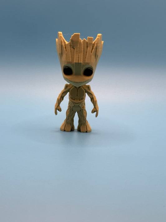 3D Printed Guardians of the Galaxy 4” Baby Groot Figurine