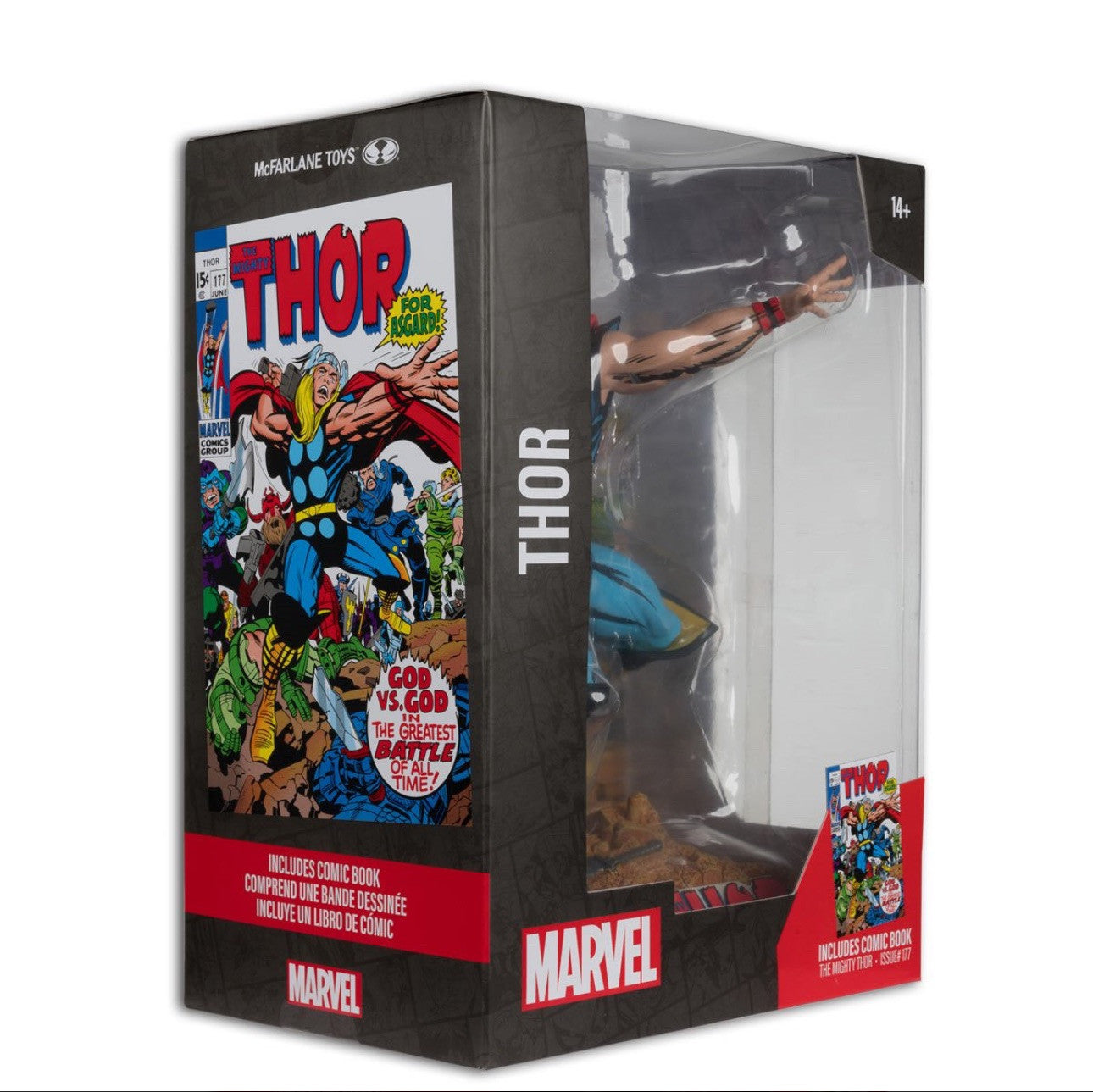 McFarlane Toys Thor #177 Cover 1:6 posed figure with Comic 2025