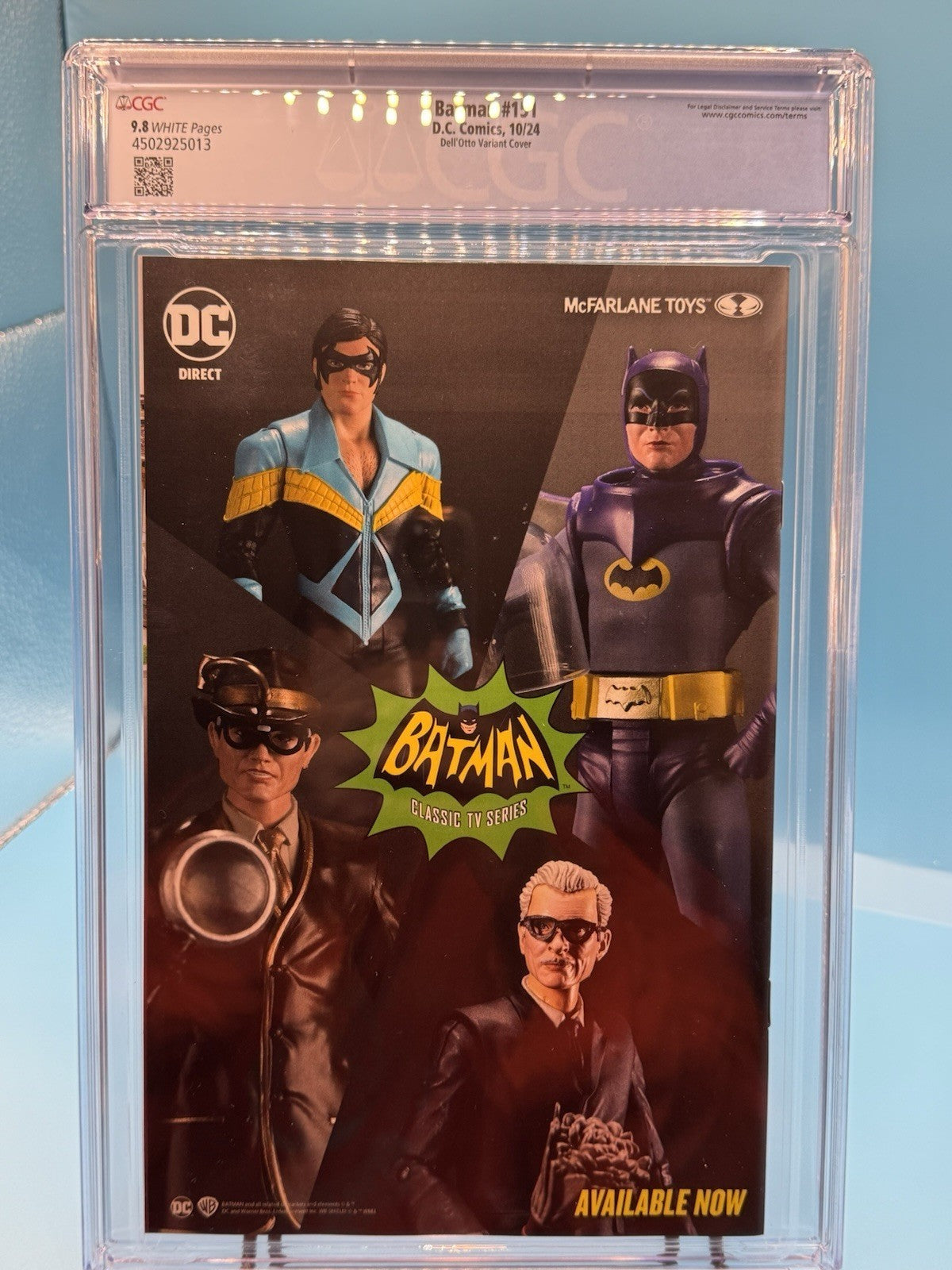 Batman #151 Gabriele Dell'otto Batman 85th Anniversary Variant Cover CGC 9.8