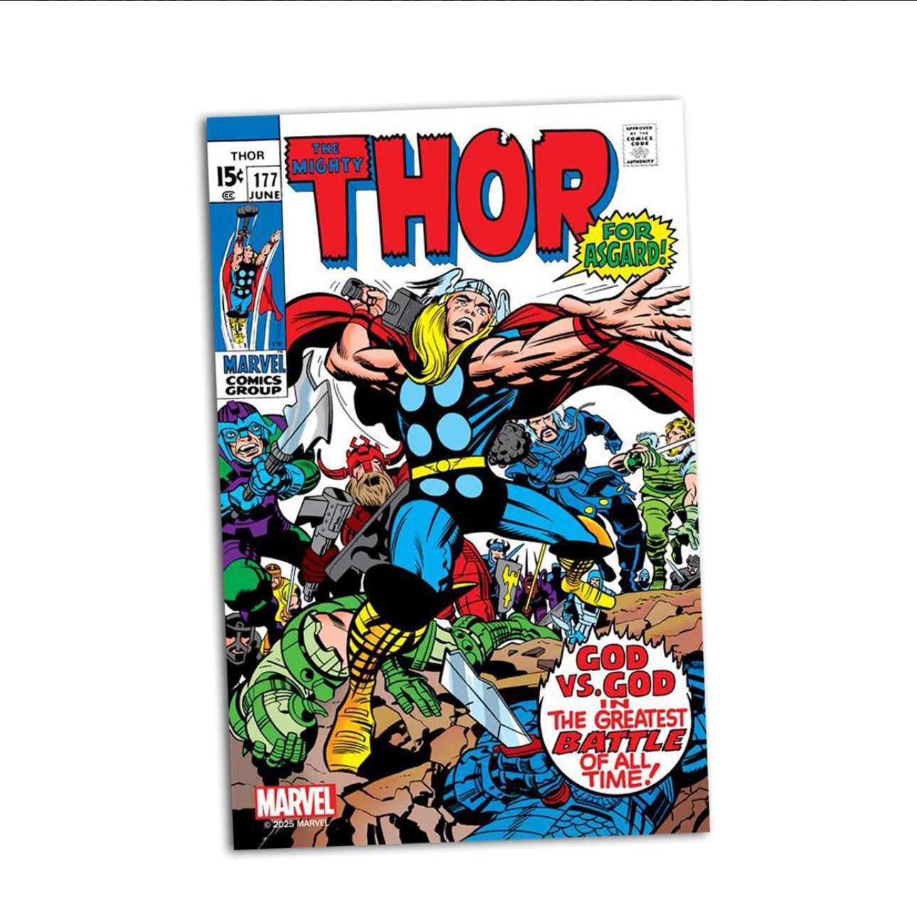 McFarlane Toys Thor #177 Cover 1:6 posed figure with Comic 2025