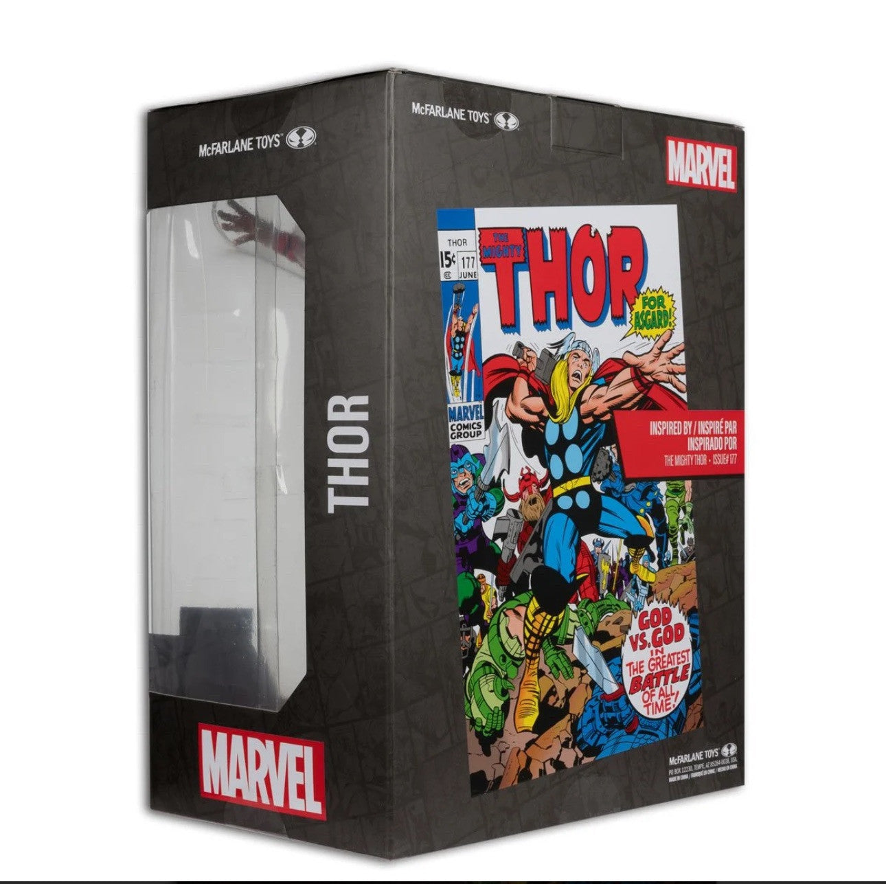 McFarlane Toys Thor #177 Cover 1:6 posed figure with Comic 2025
