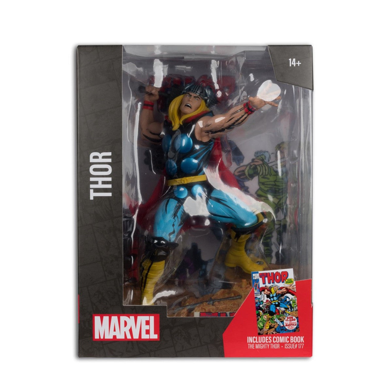 McFarlane Toys Thor #177 Cover 1:6 posed figure with Comic 2025