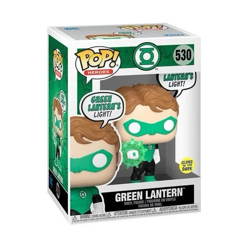 Funko Pop! DC Comics - Green Lantern GLOW #530 Vinyl - (MINT in PROTECTOR)