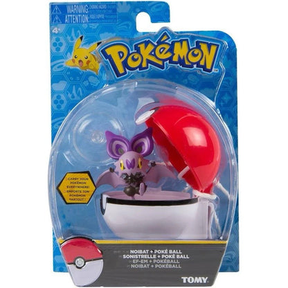 POKEMON TOY Noibat + Pokeball Figure TOMY