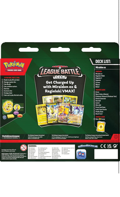 Pokemon TCG League Battle Deck Miraidon ex